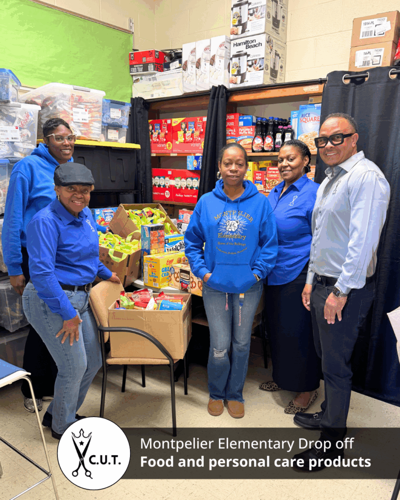 Drop off at Montpelier Elementary